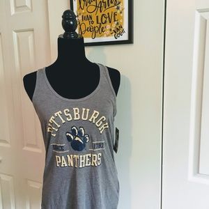 NWT University of Pittsburgh Panthers Racer Back